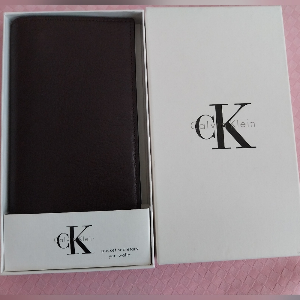 Calvin Klein Leather Brand New Long  Wallet